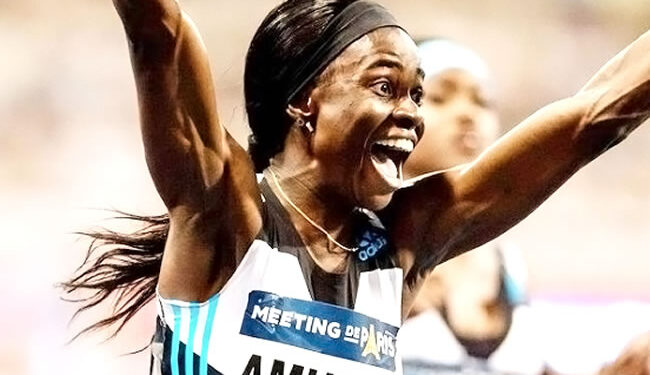Tobi Amusan breaks own record, sets new 100m hurdle African record at Paris Diamond League