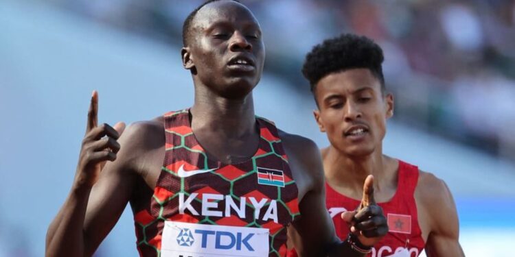 Olympic champion Korir leads trio of Kenyans into 800m final
