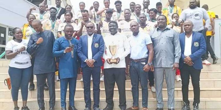 Ghana wins 45 medals at African Armwrestling Championships