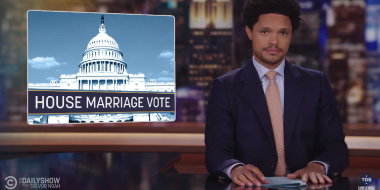 Trevor Noah Still Doesn’t See Any Good Arguments Against Gay Marriage Trevor Noah Still Doesn’t See Any Good Arguments Against Gay Marriage