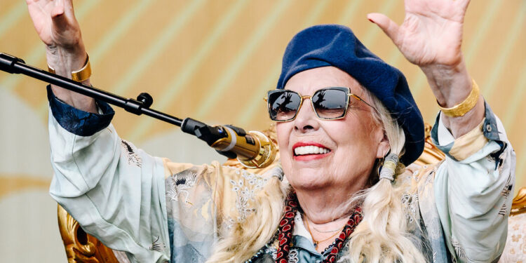 Joni Mitchell Reclaims Her Voice at Newport
