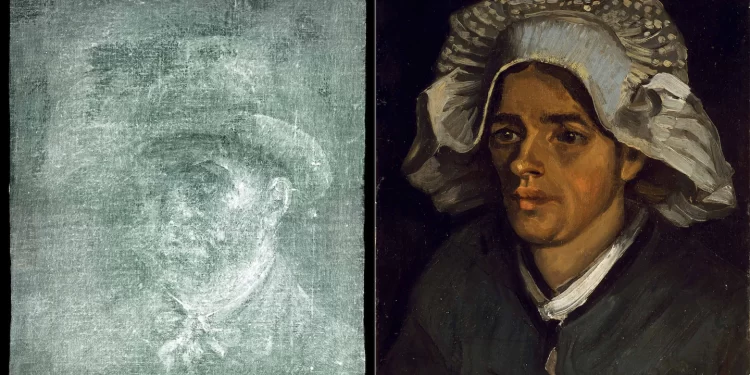New Van Gogh self-portrait discovered via X-ray in Scotland
