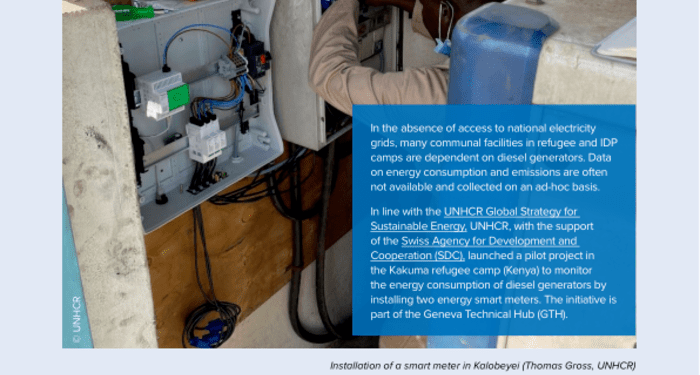 Smart energy meters for refugees’ community facilities – Kenya Smart energy meters for refugees’ community facilities – Kenya