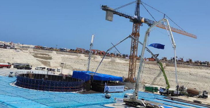 Construction of Egypt’s first nuclear power plant under way : New Nuclear