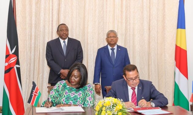 Kenya, Seychelles Sign 10 Agreements To Cement Bilateral Ties » Capital News Kenya, Seychelles Sign 10 Agreements To Cement Bilateral Ties » Capital News