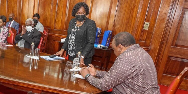 Uhuru Kenyatta’s sister Kristina Pratts little known role as NFDK Chairperson Uhuru Kenyatta’s sister Kristina Pratts little known role as NFDK Chairperson