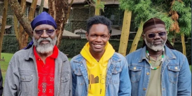 Roots Party presidential candidate George Wajackoyah meets his doppelganger