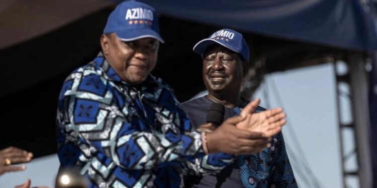 Uhuru Kenyatta to tour Mt Kenya region campaigning for Raila Odinga ahead of elections Uhuru Kenyatta to tour Mt Kenya region campaigning for Raila Odinga ahead of elections