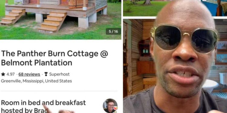Black TikToker calls out Airbnb hosts for renting out former slave cabins as luxury accommodation Black TikToker calls out Airbnb hosts for renting out former slave cabins as luxury accommodation
