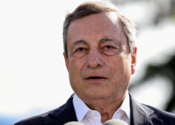 Italian president urges Prime Minister Mario Draghi not to quit