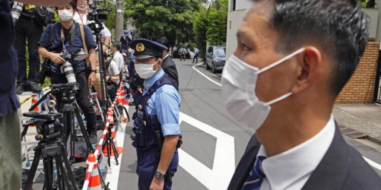 Tokyo police boosting security ahead of Abe’s state funeral Tokyo police boosting security ahead of Abe’s state funeral