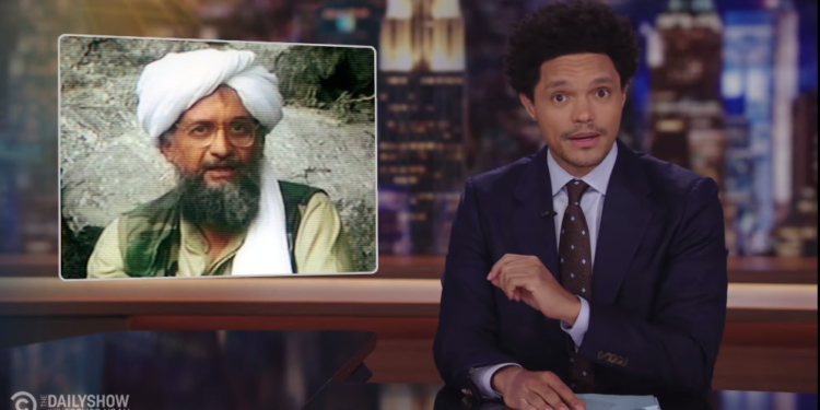 Trevor Noah Weighs In on the Killing of Ayman al-Zawahri