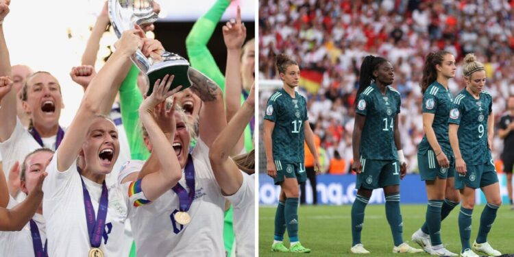 ‘It’s a disgrace’ England fan backlash as Germany favoured over Lionesses by UEFA | Football | Sport