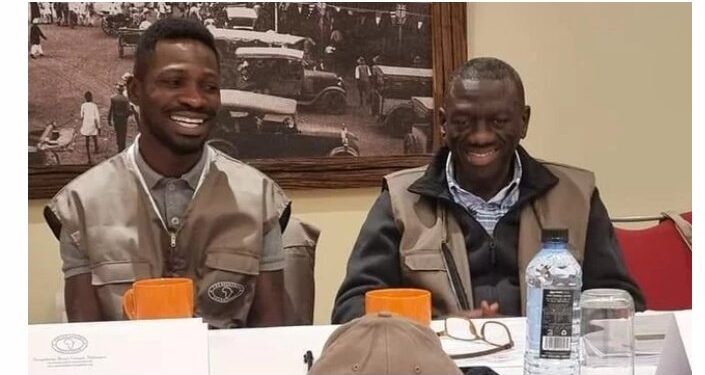 Besigye, Bobi Wine in Kenya as Election Observers Besigye, Bobi Wine in Kenya as Election Observers