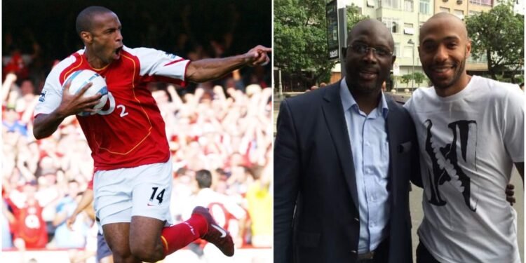 Arsenal Legend Henry Reveals How African ‘GOAT’ George Weah Impacted His Career ▷ SportsBrief.com Arsenal Legend Henry Reveals How African ‘GOAT’ George Weah Impacted His Career ▷ SportsBrief.com