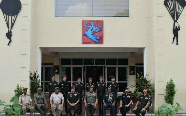 South African Army Chief visits Shatrujeet Brigade of Indian Army South African Army Chief visits Shatrujeet Brigade of Indian Army