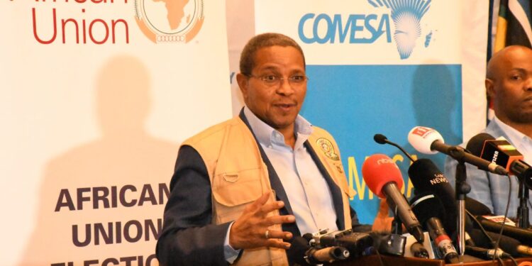 Former Tanzanian President gives a press brief on the electoral process – Kenya News Agency