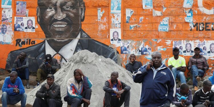 Opposition leader Odinga ahead in Kenya’s presidential race, official results show Opposition leader Odinga ahead in Kenya’s presidential race, official results show