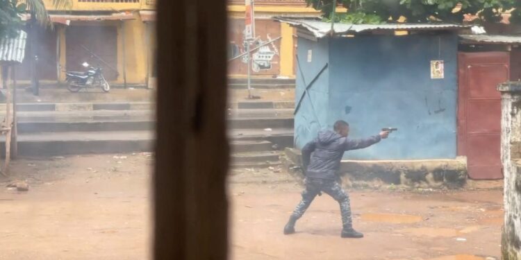 At least 13 civilians killed in Sierra Leone protests, say mortuary staff