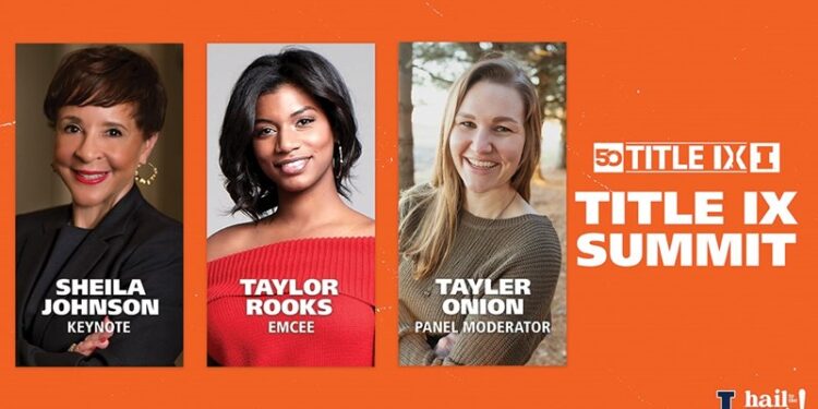 Illini Athletics Set to Host Title IX 50th Anniversary Summit Sept. 9 Illini Athletics Set to Host Title IX 50th Anniversary Summit Sept. 9