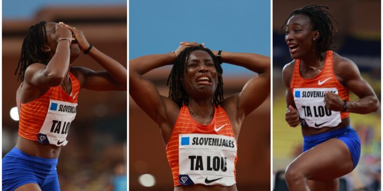 Ivorian Sprint Queen Marie Josée Ta Lou Celebrates Wildly After Smashing African Record ▷ SportsBrief.com