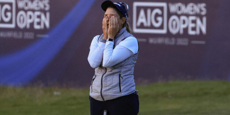 Ashleigh Buhai captures emotional first major victory at 2022 AIG Women’s Open after four-hole playoff Ashleigh Buhai captures emotional first major victory at 2022 AIG Women’s Open after four-hole playoff