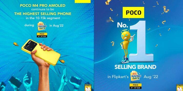 Flipkart Independence Day Mobile Phones Bonanza Sale On Poco Smartphones