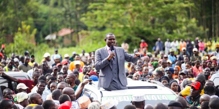 Outgoing Kakamega Senator Cleophas Malala speaks after losing gubernatorial election