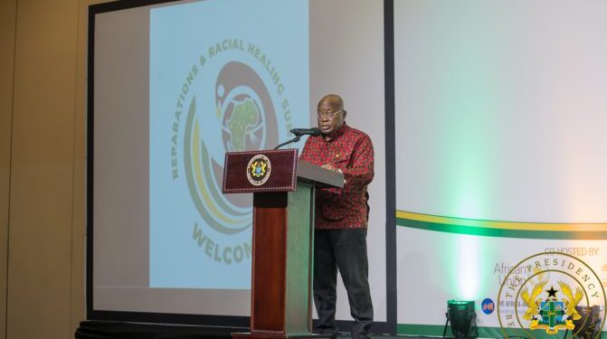It is time enslaved Africans receive reparations – Prez. Akufo-Addo