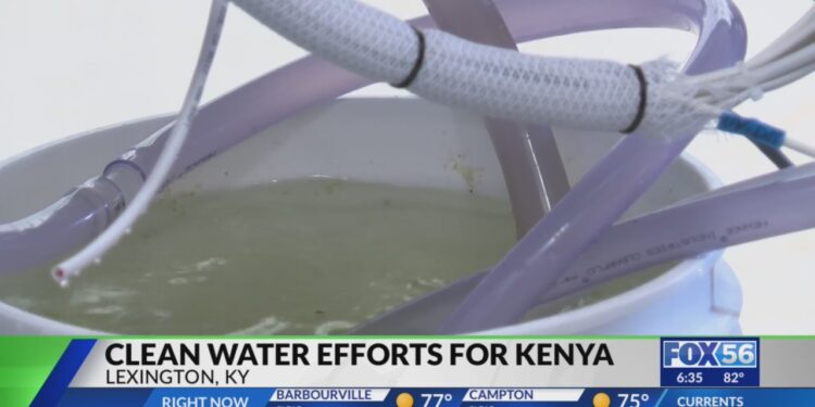 Lexington company’s clean water efforts for Kenya underway Lexington company’s clean water efforts for Kenya underway