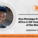 Siya Ntsumpa from South Africa is OD Young Person of the Month for September 2022