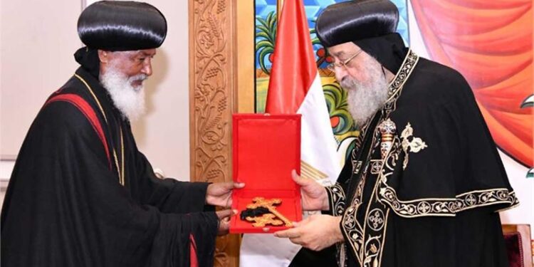 Egypt’s Pope Tawadros receives Ethiopian church delegation, says he hopes GERD talks go well – Foreign Affairs – Egypt