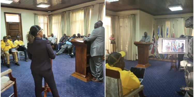 Dennis Itumbi Releases Behind the Scene Photos of Rigathi Gachagua Practising for Debate Dennis Itumbi Releases Behind the Scene Photos of Rigathi Gachagua Practising for Debate