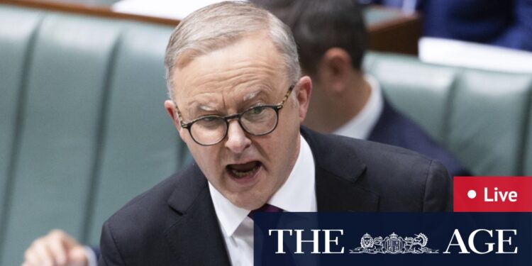 Australia news LIVE: PM calls on Optus to pay for fresh customer passports; Labor says federal budget set to face b deficit – The Age