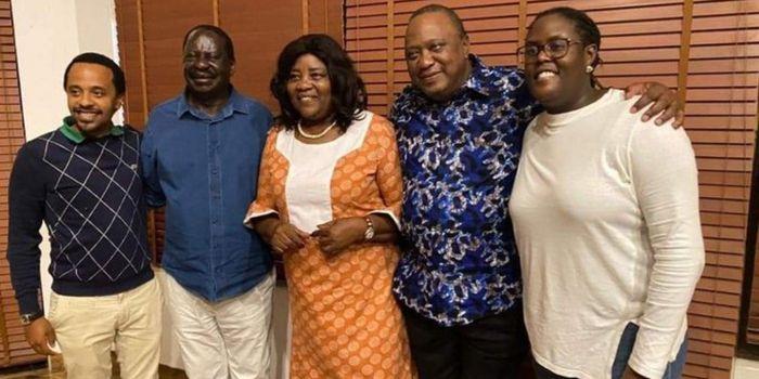 Raila’s Insiders Explain His Facial Appearance in Photo With Uhuru Raila’s Insiders Explain His Facial Appearance in Photo With Uhuru