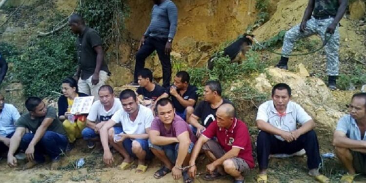 1,641 Chinese illegal miners repatriated between 2009 and 2022 — Immigration