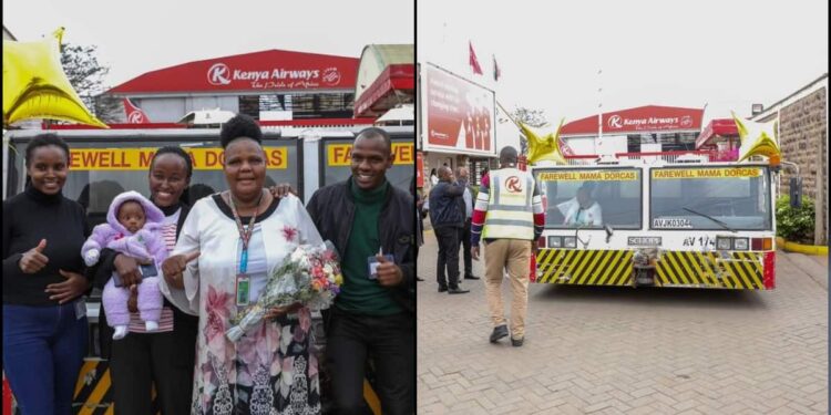 Kenya Airways Staff Hold Emotional Farewell Party for Colleague Who Served for 33 Years:”Thank You” Kenya Airways Staff Hold Emotional Farewell Party for Colleague Who Served for 33 Years:”Thank You”