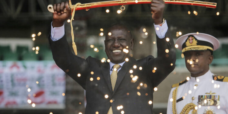 New Kenya president William Ruto takes power in handover from Uhuru Kenyatta : NPR New Kenya president William Ruto takes power in handover from Uhuru Kenyatta : NPR