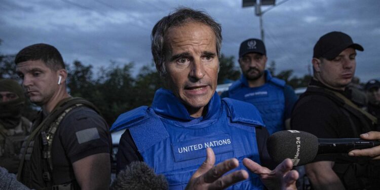 UN nuclear agency chief says the ‘physical integrity’ of Europe’s largest nuclear plant has been ‘violated’ and that he’s worried UN nuclear agency chief says the ‘physical integrity’ of Europe’s largest nuclear plant has been ‘violated’ and that he’s worried