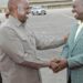 DP Rigathi Gachagua sees off President William Ruto as he leaves for London, United Kingdom DP Rigathi Gachagua sees off President William Ruto as he leaves for London, United Kingdom