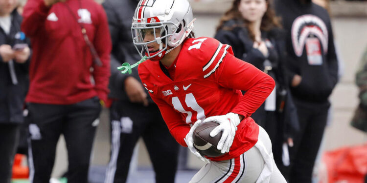 Jaxon Smith-Njigba injury: Ohio State star WR exits game vs. Notre Dame with lower-body issue Jaxon Smith-Njigba injury: Ohio State star WR exits game vs. Notre Dame with lower-body issue