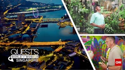 CNN’s Richard Quest returns to Singapore on Quest’s World of Wonder CNN’s Richard Quest returns to Singapore on Quest’s World of Wonder