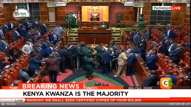 Azimio MPs disrupt House proceedings after Kenya Kwanza gets majority » Capital News Azimio MPs disrupt House proceedings after Kenya Kwanza gets majority » Capital News