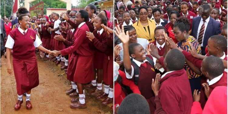 Butere Girls: Western Kenya Giants Where Rachel Ruto Attended, Wore Maroon and White Uniform Butere Girls: Western Kenya Giants Where Rachel Ruto Attended, Wore Maroon and White Uniform