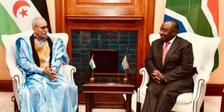 Presidents of Western Sahara and South Africa to meet Presidents of Western Sahara and South Africa to meet