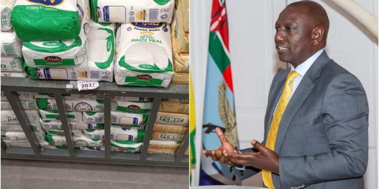 William Ruto Asks Kenyans to Give Him One Year to Lower Unga Prices: “Nitanyorosha” William Ruto Asks Kenyans to Give Him One Year to Lower Unga Prices: “Nitanyorosha”