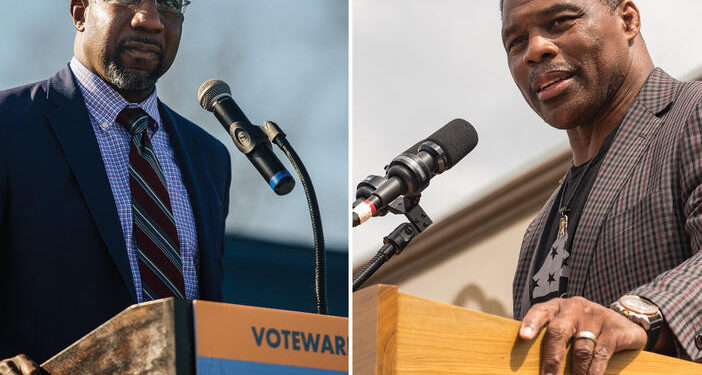 With two Black men running for Senate in Georgia, race takes center stage