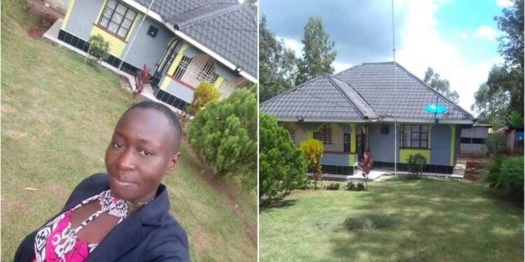 Former House Help Inspires Kenyans after Unveiling Impressive House She Built in Kakamega Former House Help Inspires Kenyans after Unveiling Impressive House She Built in Kakamega