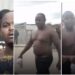 Kitengela: Shirtless Man Frogmarches Suspected ‘Mchele Babe’ to Police Station Kitengela: Shirtless Man Frogmarches Suspected ‘Mchele Babe’ to Police Station