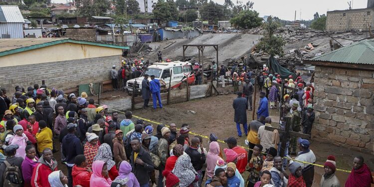 Two killed in second deadly Kenya building collapse in three days Two killed in second deadly Kenya building collapse in three days